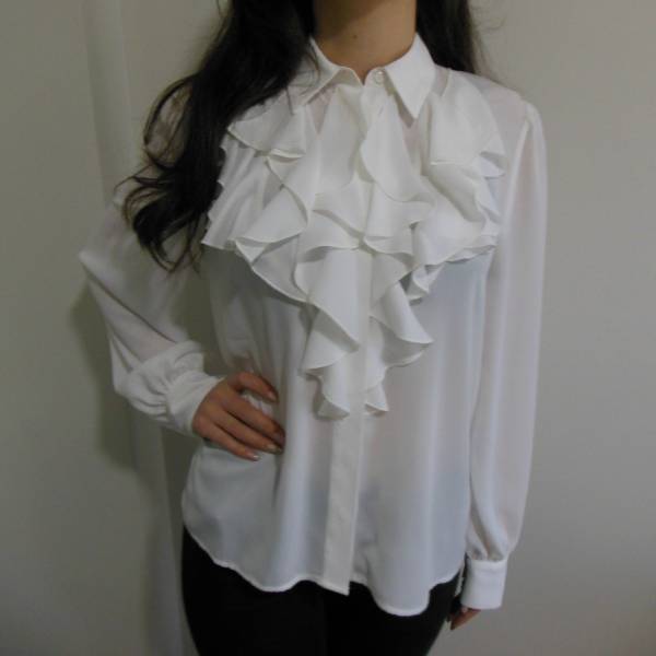 Beyaz Yaka Detay Gömlek