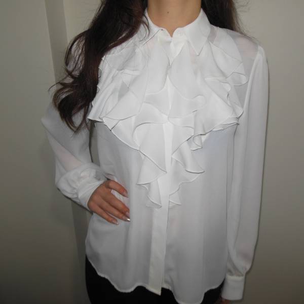 Beyaz Yaka Detay Gömlek